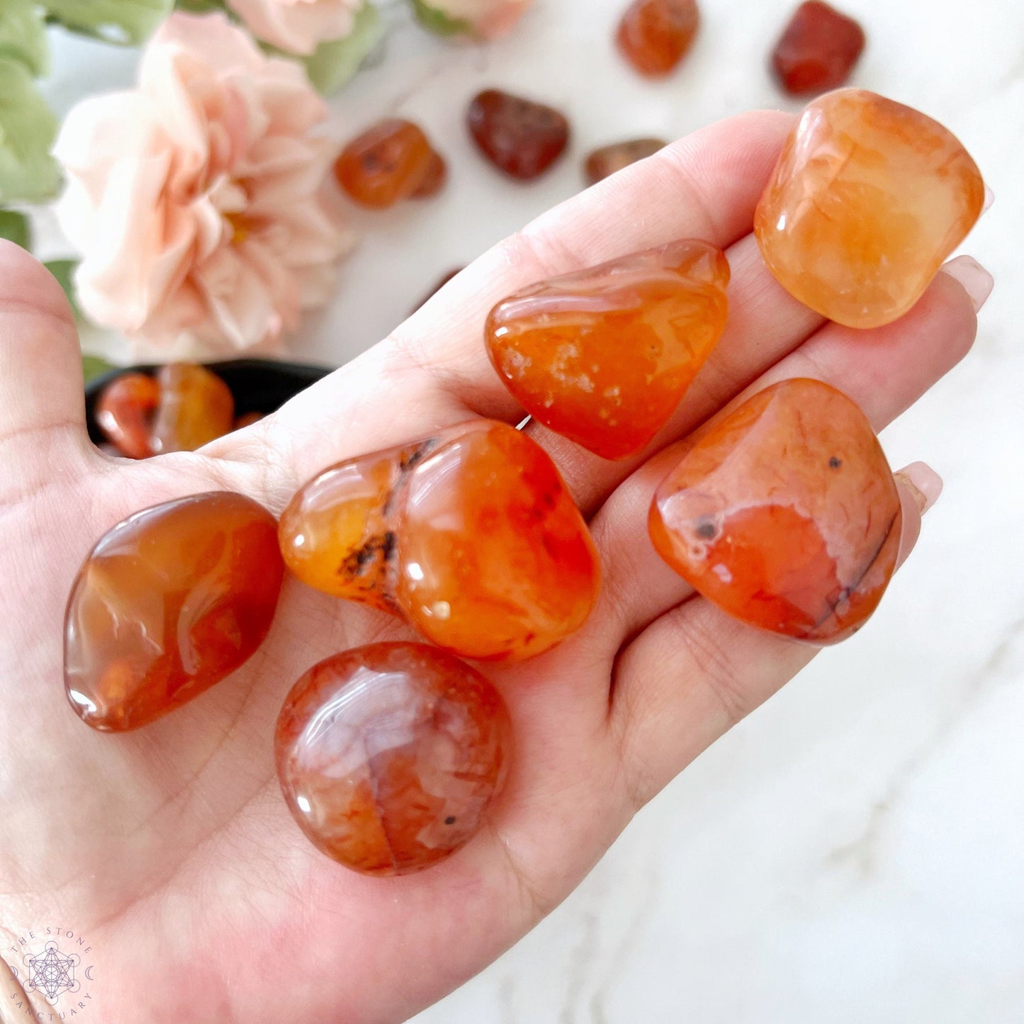 Carnelian Tumbled Pebble