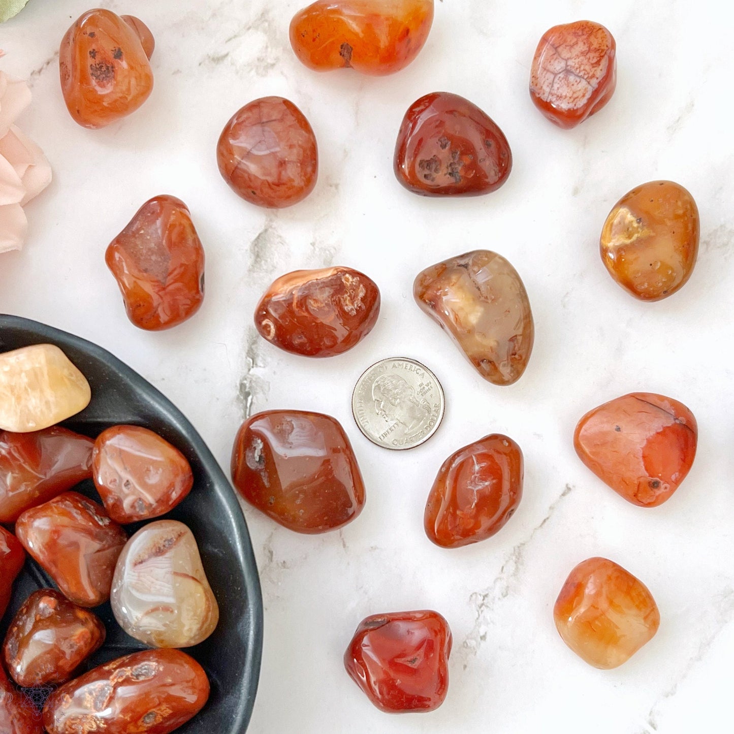 Carnelian Tumbled Pebble