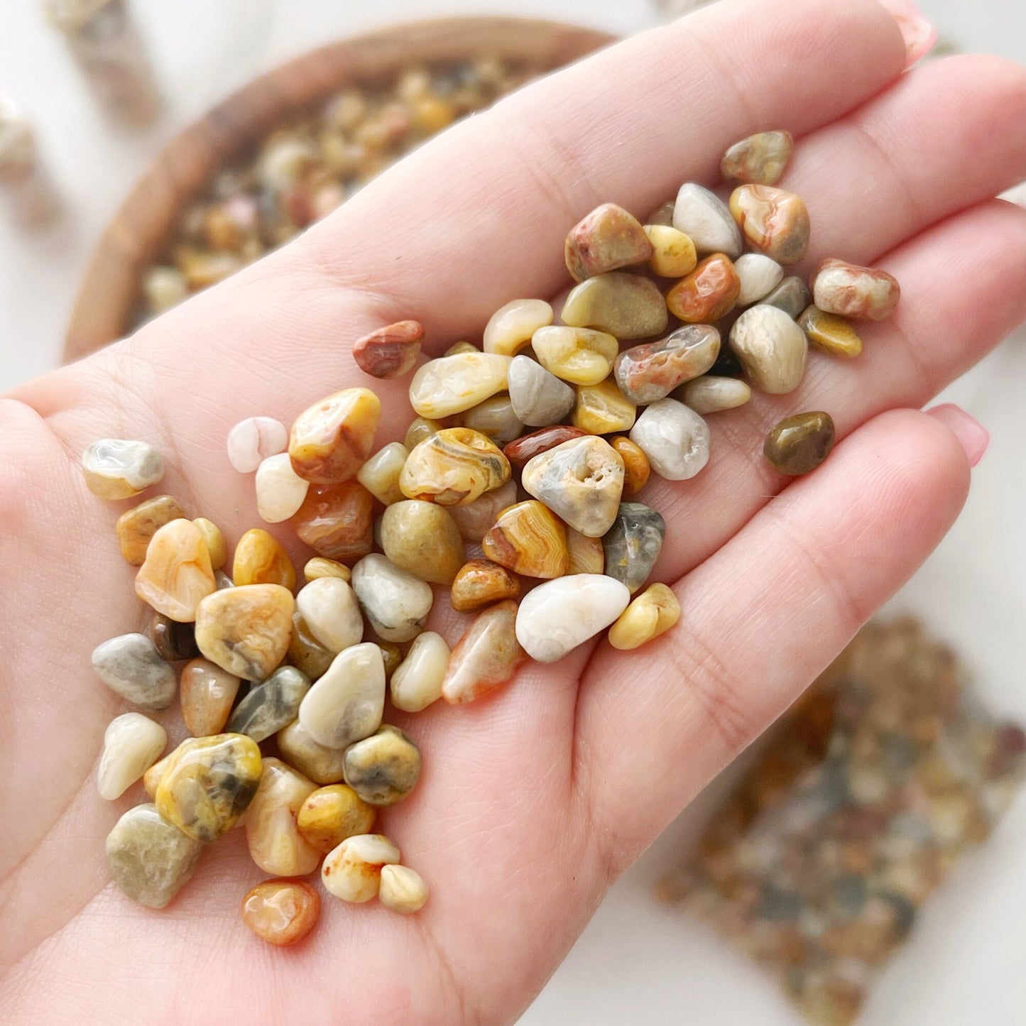 Crazy Lace Agate Crystal Chips