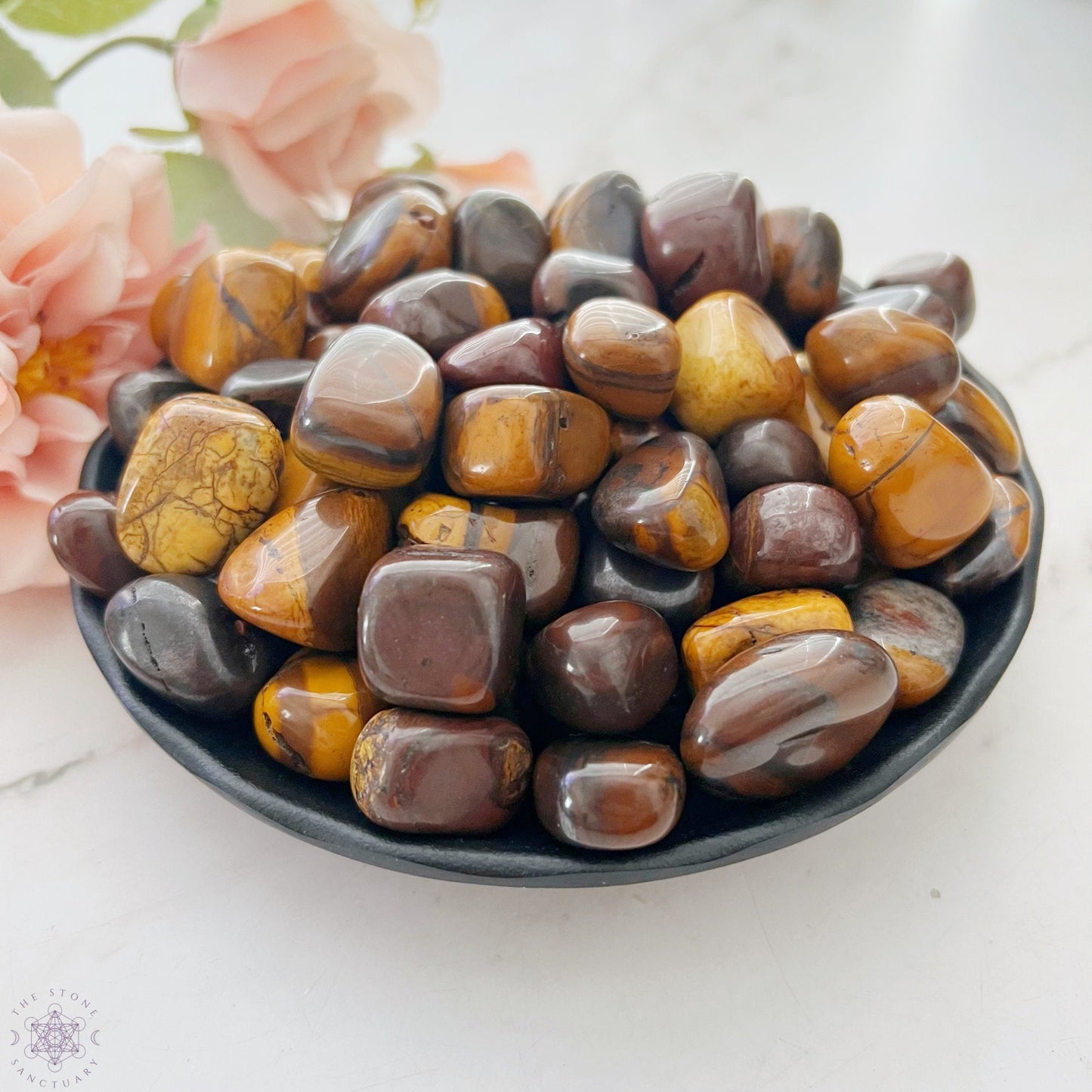 Desert Sunset Jasper Tumbled Stones