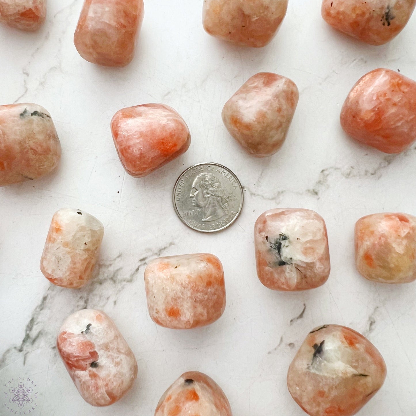 Sunstone Tumbled Stones
